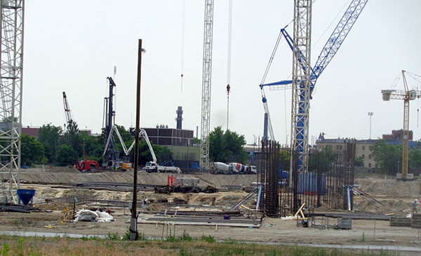 Puskás Stadion 47 juni 2017 afbraak.