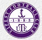 Logo Újpest Budapest, zijn eerste club.