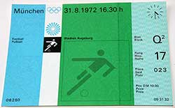 Ticket 31-8-72 Hongarije-Denemarken.