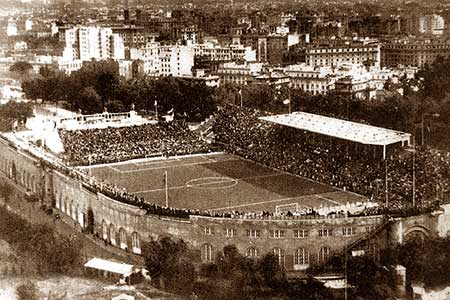 Het Stadio Nazionale PNF in Rome, 