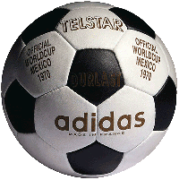 De officiële bal gebruikt op het WK70, de TELSTAR.