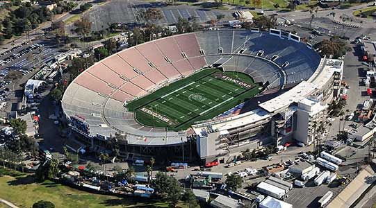 Het Stadio Olimpico in Rome waar de finale werd gespeeld.