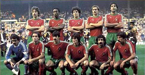 Portugal Europees 4de in 1984.
