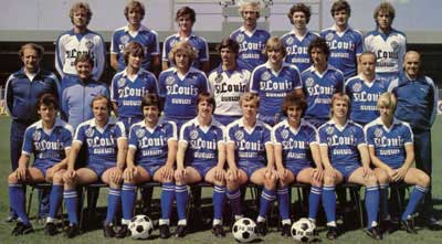 Bálint László bij FC Brugge 1980-'81. 