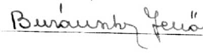 Handtekening 1953.