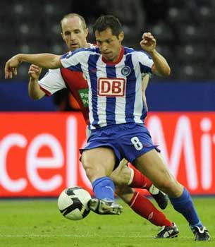 Dárdai in actie voor Hertha BSC.