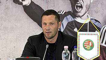Dárdai Pál op de persconferentie van 26 september 2014