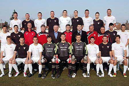 Détári als trainer bij Vecsés FC in 2009.
