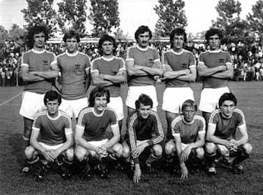 Dunai met Debrecen VSC 1977-78