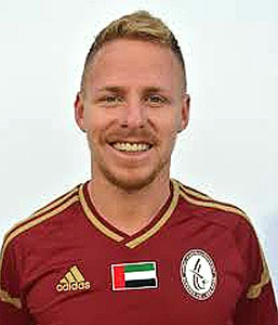 In het shirt van Al-Wahda FC...