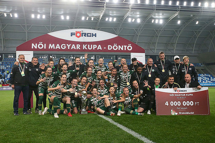 Ferencvárosi TC winnaar Beker van Hongarije 2018-2019.