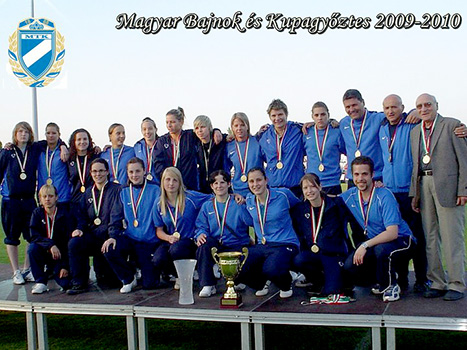 Tímea nogmaals Kampioen en Bekerwinnaar bij MTK in 2010.