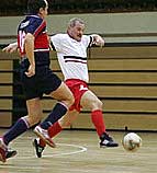 Garaba is nog steeds actief in het zaalvoetbal (Futsal).