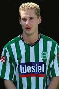 Gyepes Gábor bij Ferencvarosi TC...