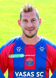 Gyepes Gábor bij Vasas FC...