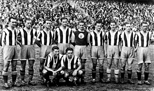 Hada met Ferencváros 1932 Bekerwinnaar