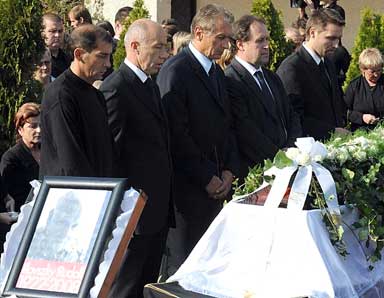 Begrafenis Illovszky.
