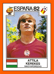 Paninisticker van Kerekes Attila.