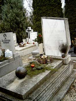 Graf van Dr. Lakat Károly op het kerkhof van Farkasreti in Budapest.
