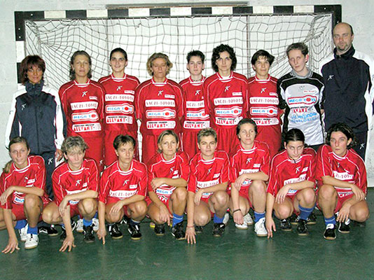 Het zaalvoetbalteam (FUTSAL).