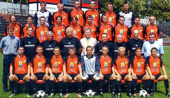 Kampioenenploeg 1992-1993 Kispest-Honvéd FC,