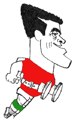 Karikatuur van Sipos Ferenc.