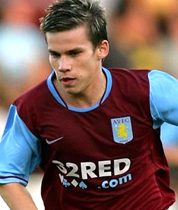 Stieber bij Aston Villa FC...