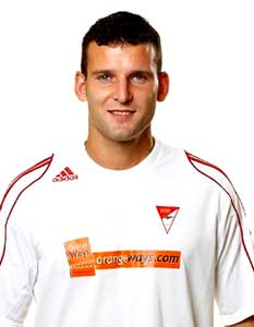 Szélesi in zijn successeizoen 2009-2010 bij Debrecen VSC.