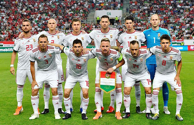 Hongarije - Wales 11-6-2019 (1-0).