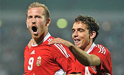 Kampioenenvreugde met KRC Genk in 2011.