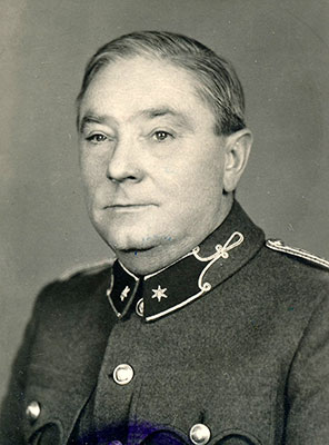 Tóth Potya István als officier.