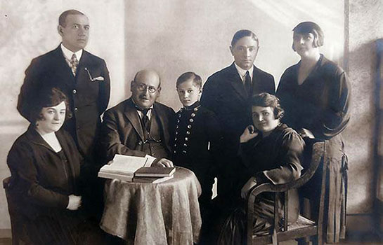 Familiefoto van Tóth Potya: