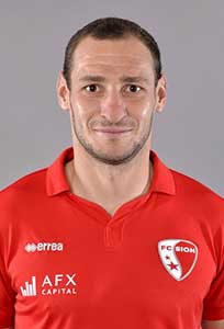Vanczák Vilmos bij FC Sion.