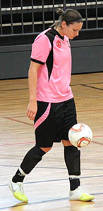 Zágor Bernadett bij ASTRA-HFC (Futsal).