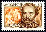 Postzegel 2 Hongarije Erkel Ferenc.