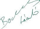 Bodrogi László handtekening