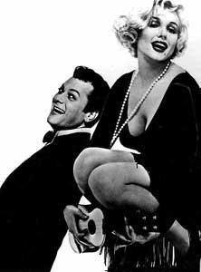 Tony met Marylin Monroe