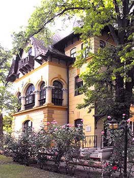 De voormalige woning (thans museum) van Erdõs Renée.