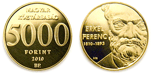 Erkel Ferenc - gouden medaille