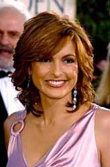 Golden Globe Award winnende actrice Mariska Hargitay.