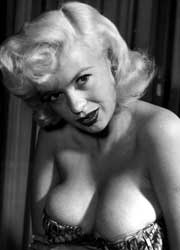 Jayne Mansfield, toenmalig sex-symbool.