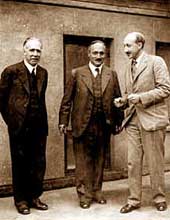 Niels Henrik David Bohr, James Franck en George de Hevesy