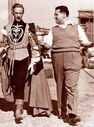 Howard samen met regisseur George Cukor