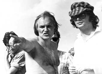 Jancsó aan het werk in 1970...