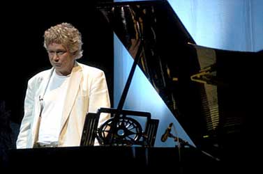 De pianist Kocsis...