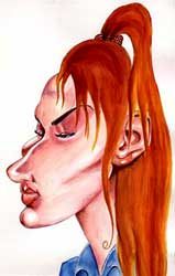 Judit's karikatuur.
