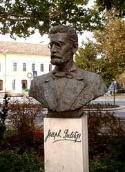 De buste van Joseph Pulitzer