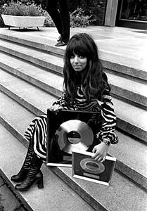 Mariska Veres in 1970.