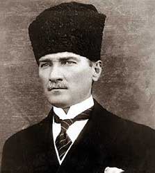 Kemal Atatürk.
