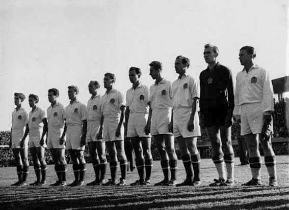 17 september 1955: Zwitserland - Hongarije